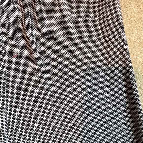 New York & Company Stretch Dress Pants | Black & White Wide Leg Trousers | - Picture 3 of 6